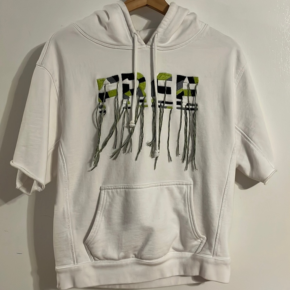 Free People Movement Short Sleeve Hoodie